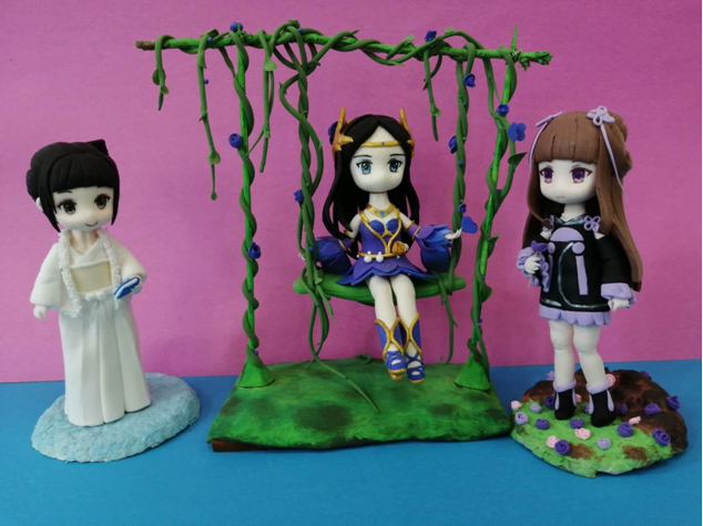 《秋千架下》 人生幸事不过三五好友,一起读书赏景,一起出游聊天,分享自己的小秘密。